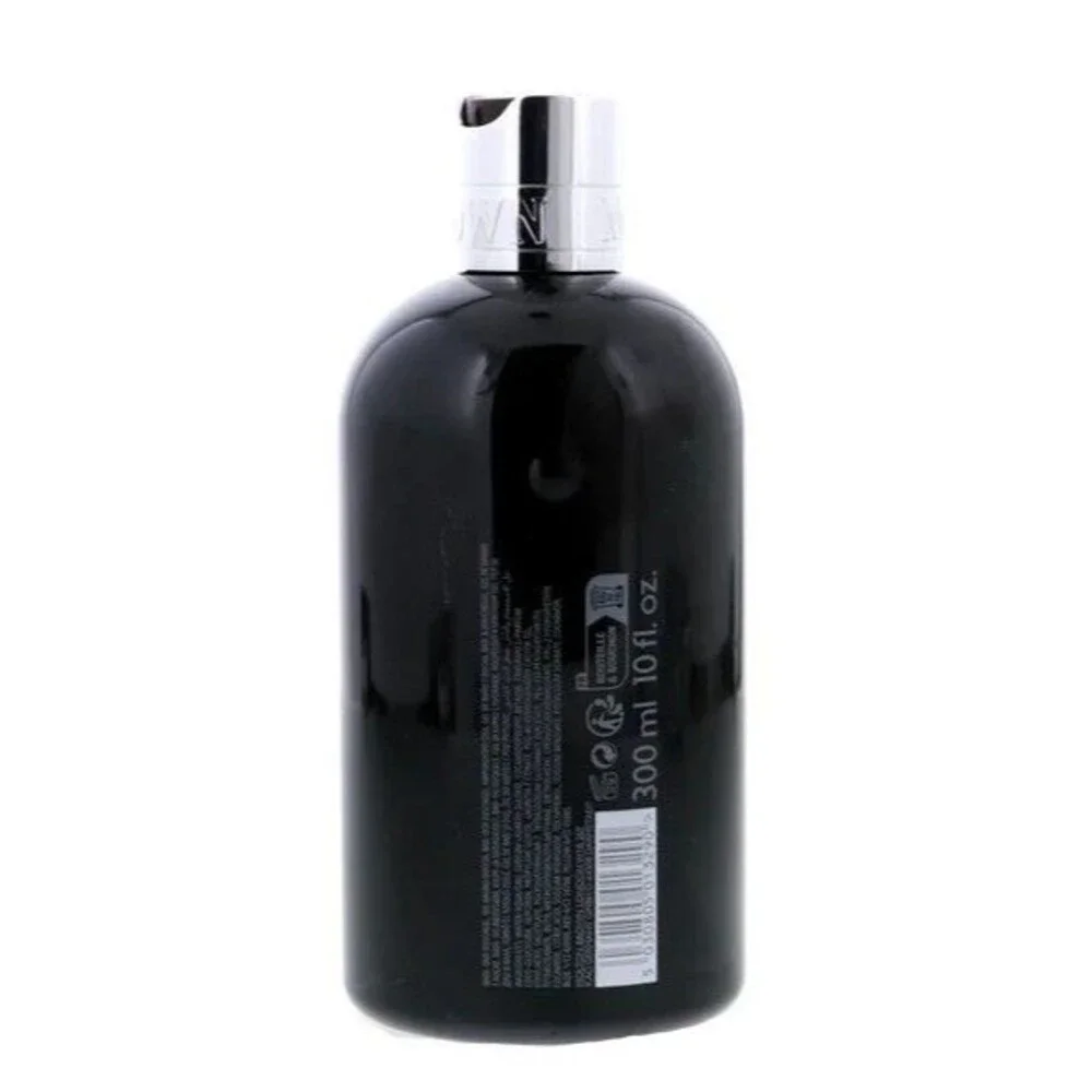 Molton Brown Dark Leather Bath & Shower Gel 10 oz 300ml 2 Pack NEW